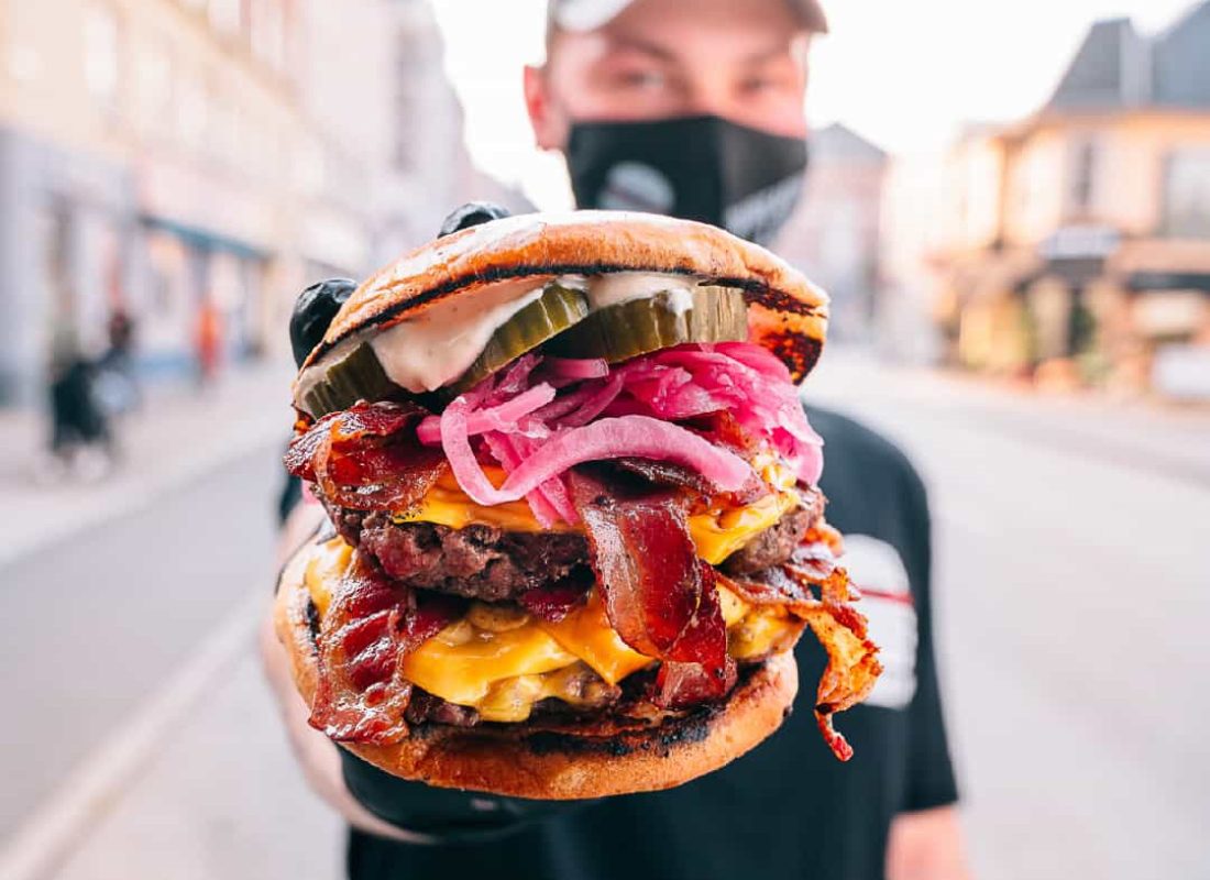 Bedste Burger Roskilde - Grillen Burgerbar - fra